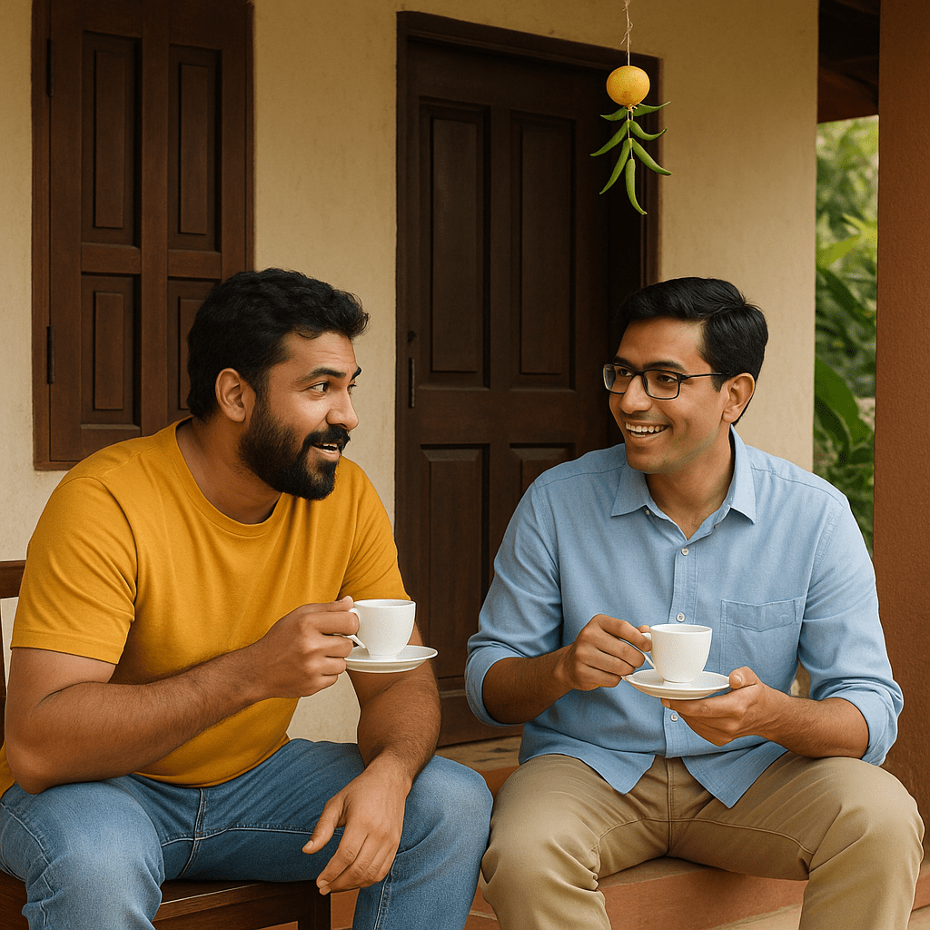 Hanging a string of lemons and green chillies at the entrance wards off evil&nbsp;spirits