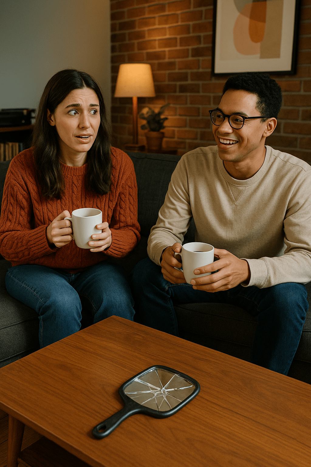 Breaking a mirror brings seven years of bad&nbsp;luck