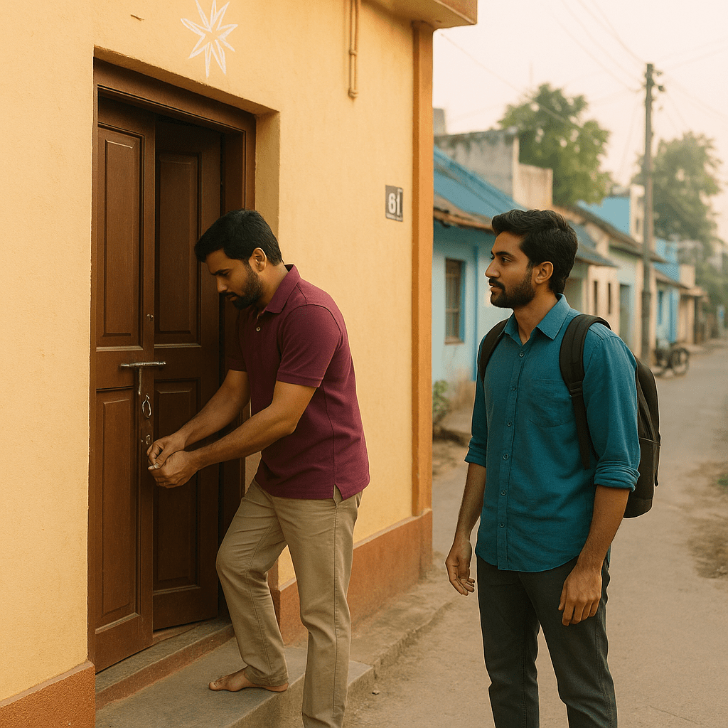 If your head or feet hit the threshold while leaving home, it is a bad omen and you should not&nbsp;proceed