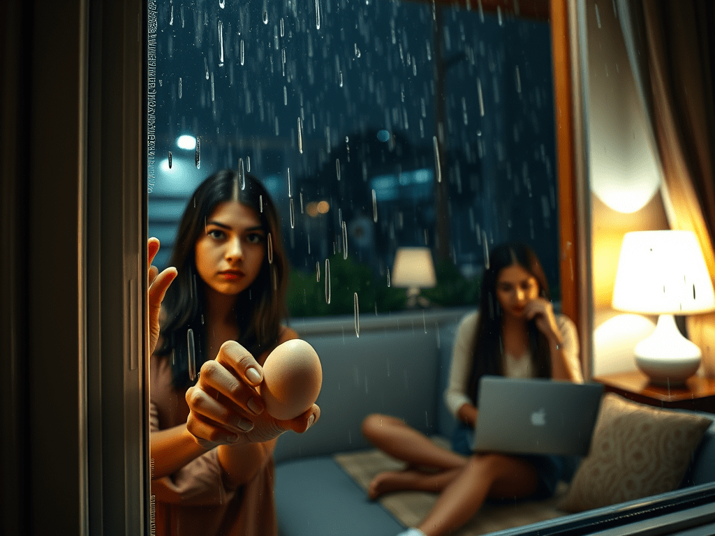 Placing an egg for Saint Clara helps stop heavy&nbsp;rain