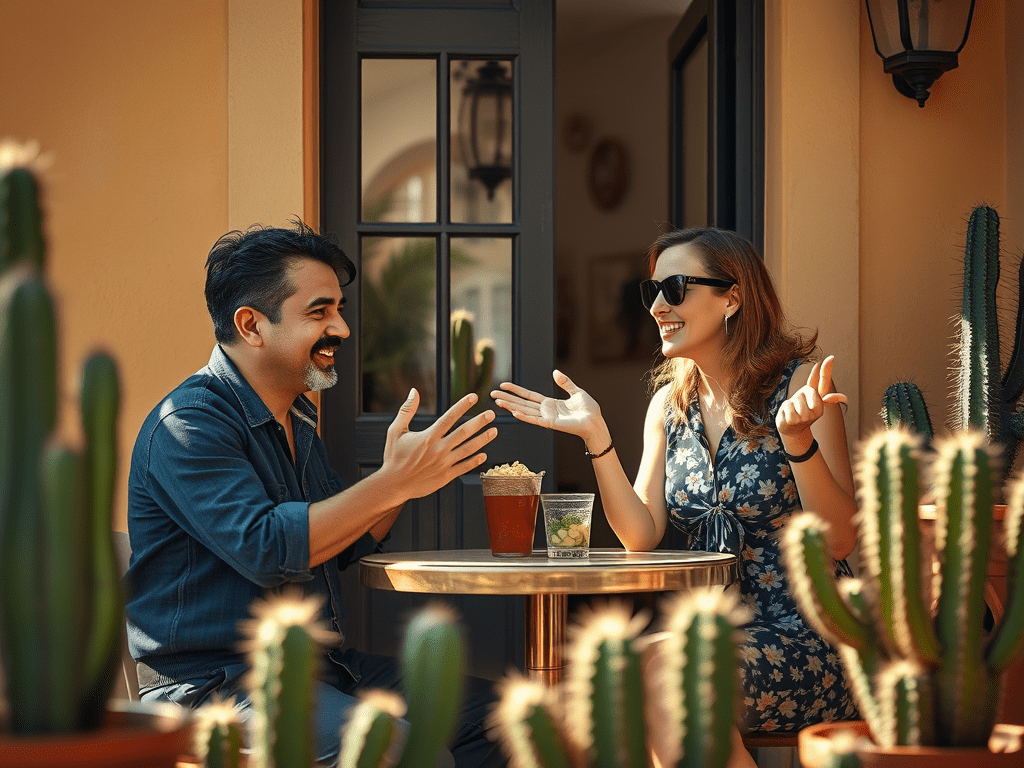Cacti are placed at entrances to ward off evil&nbsp;spirits