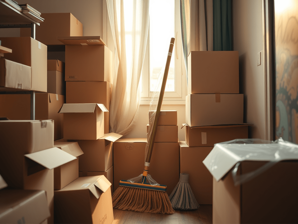 Always buy a new broom for a new house to avoid bringing bad luck from the old&nbsp;one