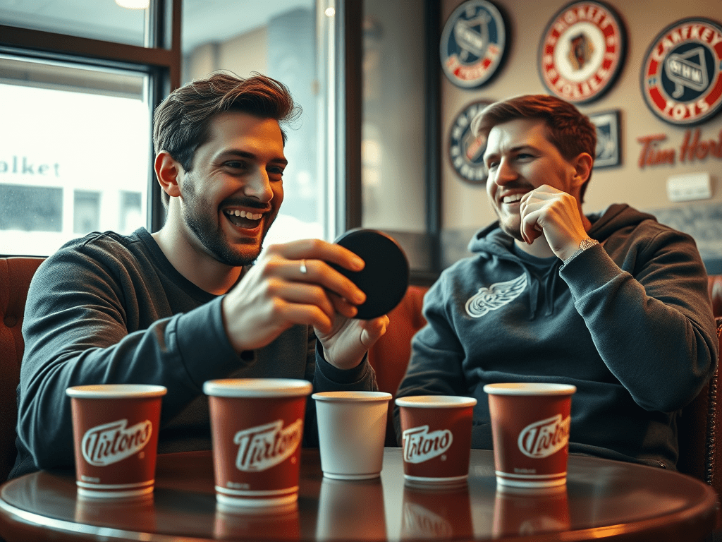 Hockey players keep a “lucky puck” for good fortune in&nbsp;games