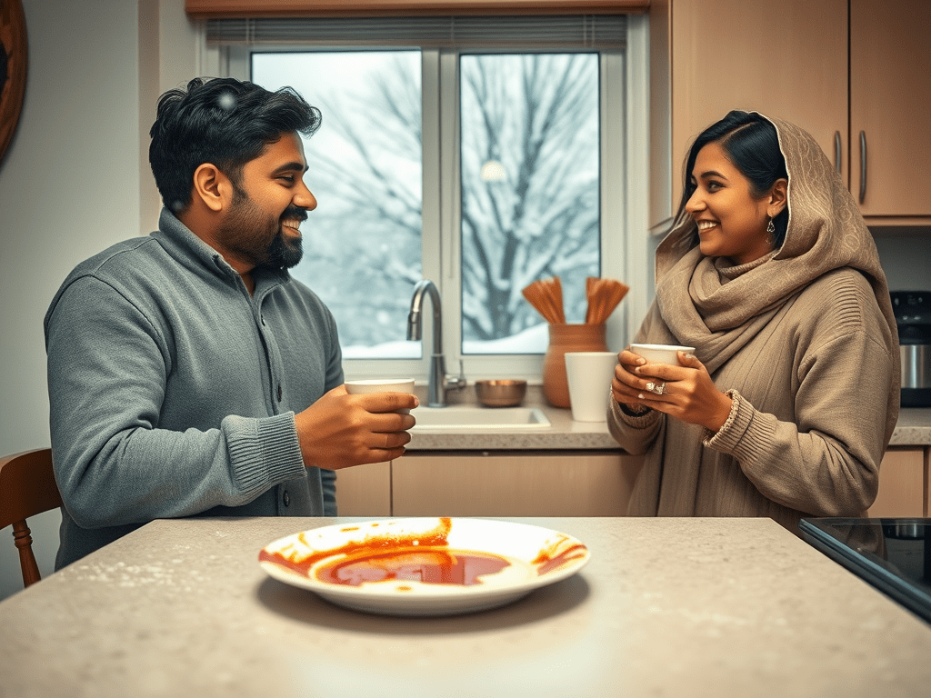 Returning a neighbour’s plate dirty (not washed) brings good luck; washing it brings bad&nbsp;luck