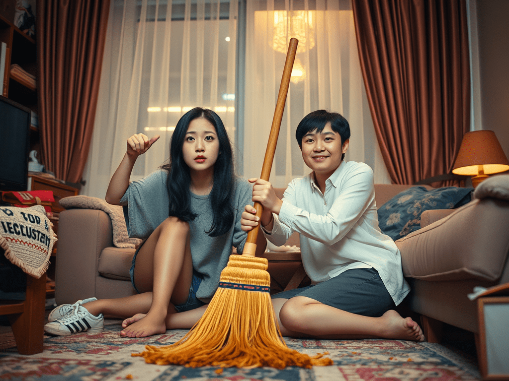 Avoid cleaning or sweeping at night, as it may sweep away&nbsp;wealth
