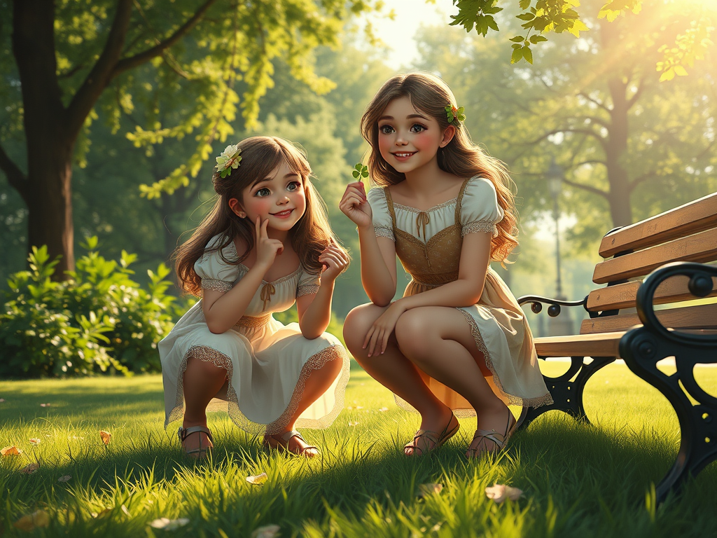 Finding a four-leaf clover is a sign of rare luck and&nbsp;happiness