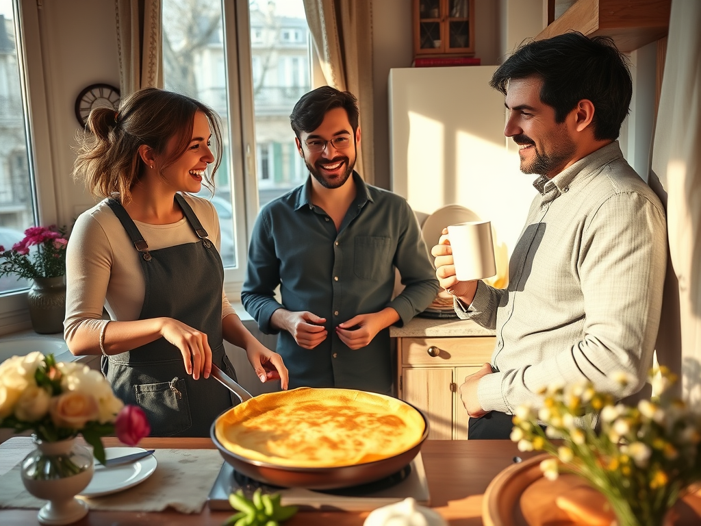 Saving the first crêpe of La Chandeleur in a drawer brings good fortune for the&nbsp;year