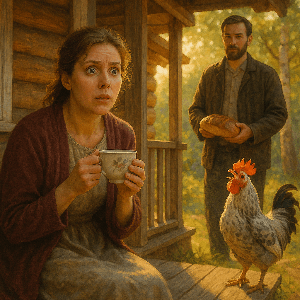 If a chicken crows at you three times before noon, a family member may die&nbsp;soon