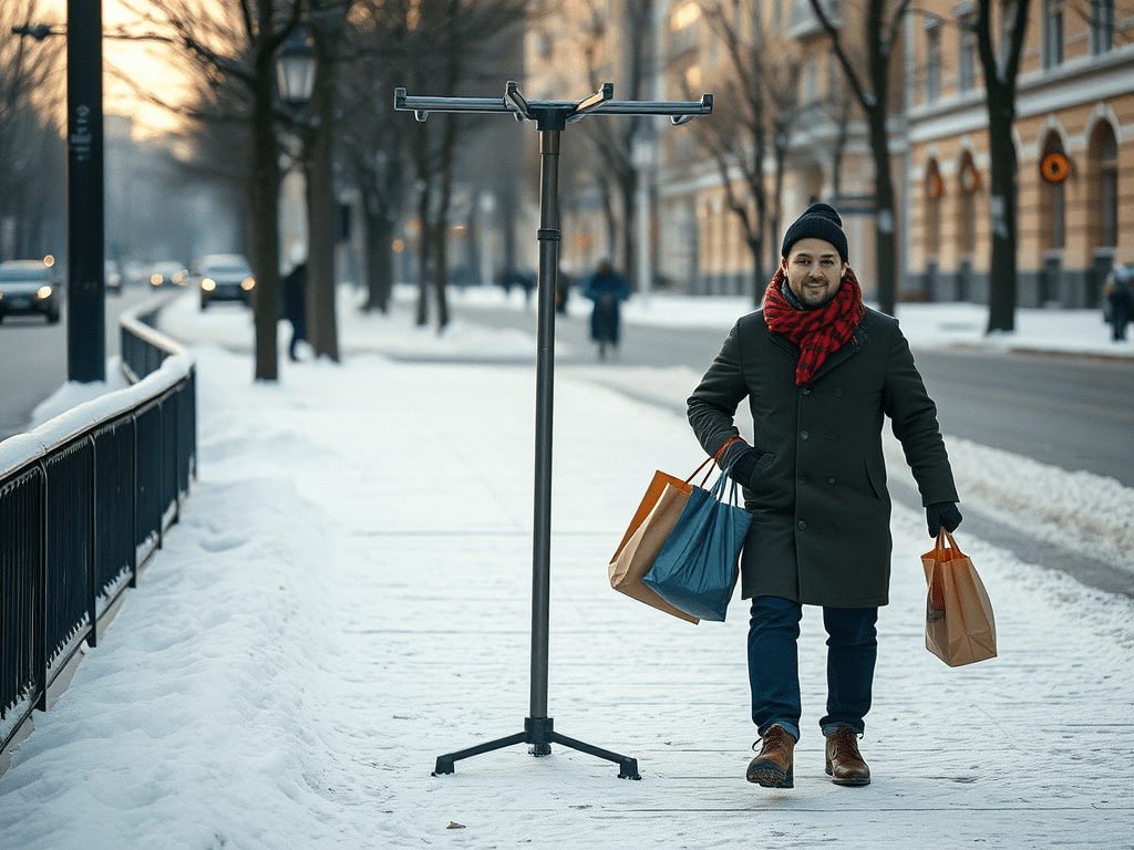 Never walk under a two-legged&nbsp;pole