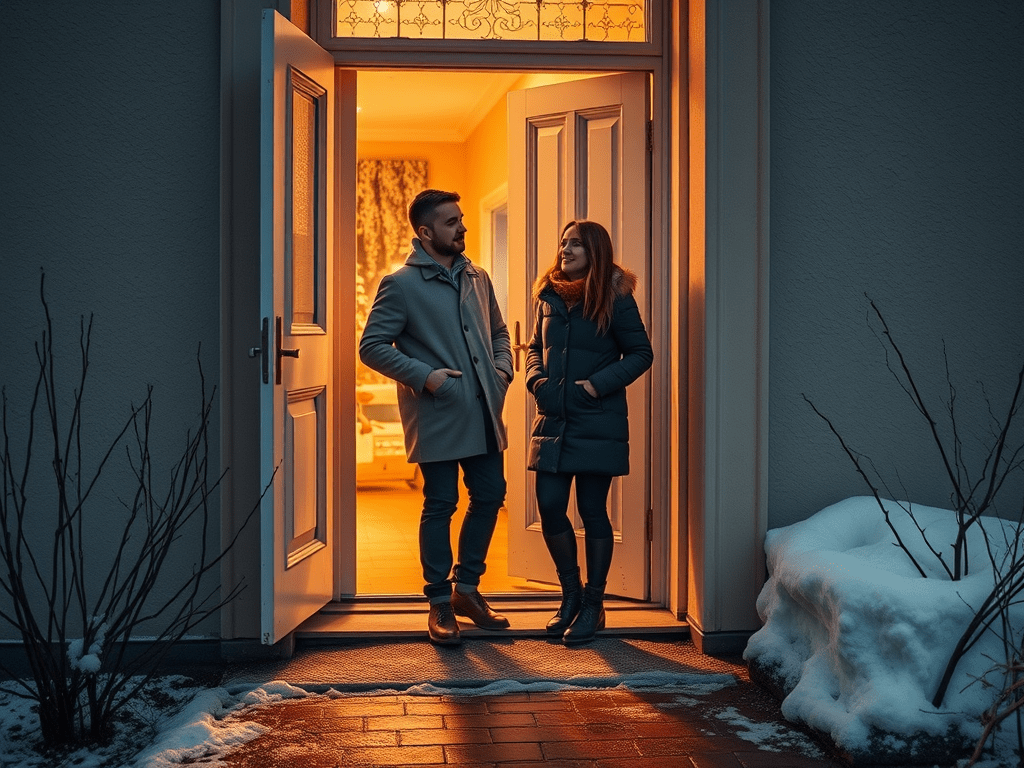 Never greet or say goodbye on the threshold—invites bad&nbsp;spirits