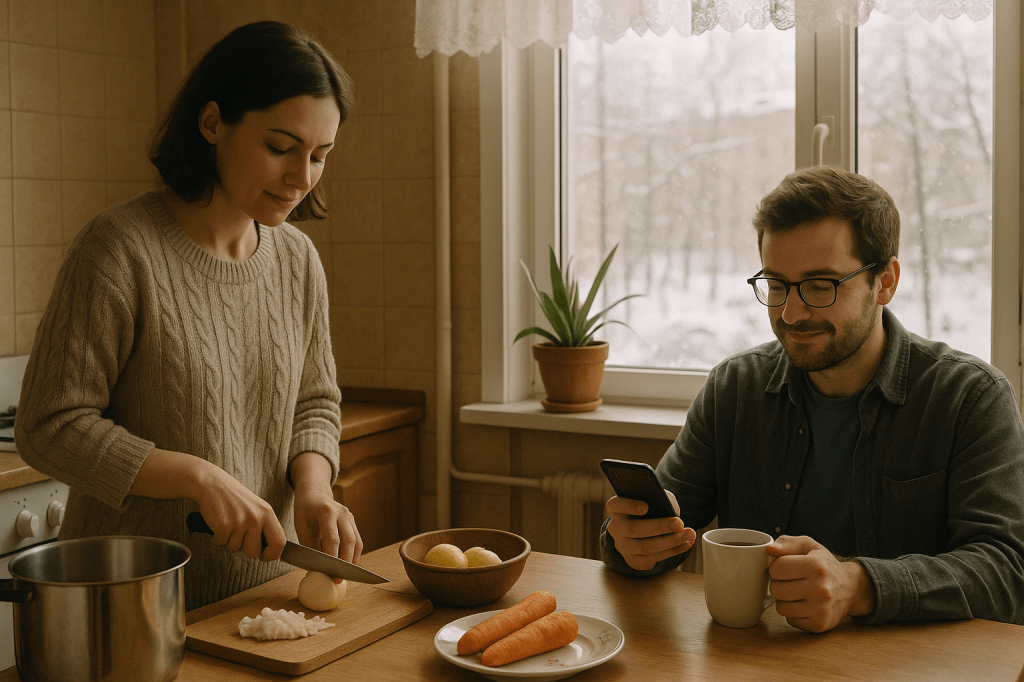 Never hand someone a knife—it signals future&nbsp;conflict