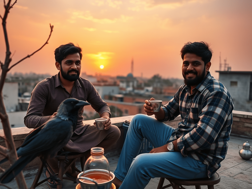 A crow cawing loudly means guests are about to&nbsp;arrive