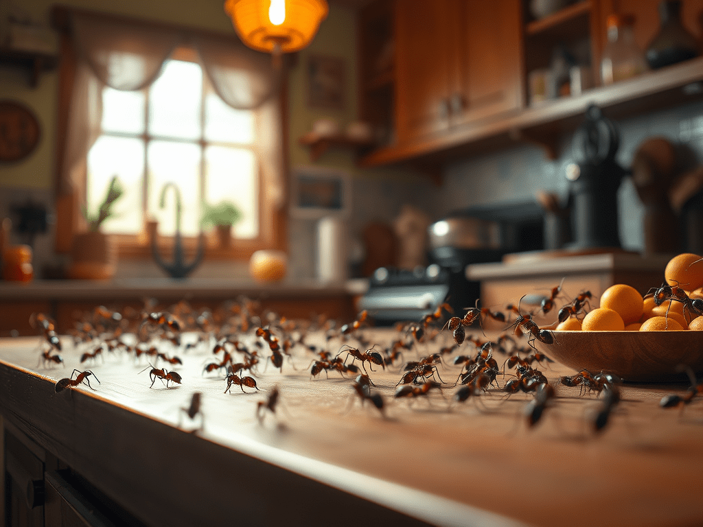 Seeing ants carrying food into a house is a sign of prosperity; ants leaving mean impending&nbsp;loss