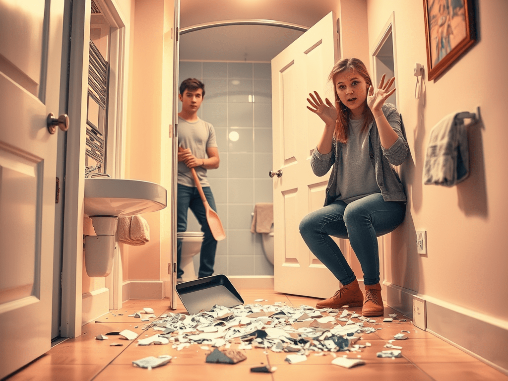 Breaking a mirror causes seven years of bad&nbsp;luck