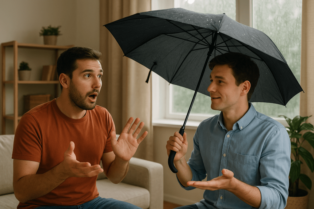 Never open an umbrella inside the house, or you’ll have bad&nbsp;luck