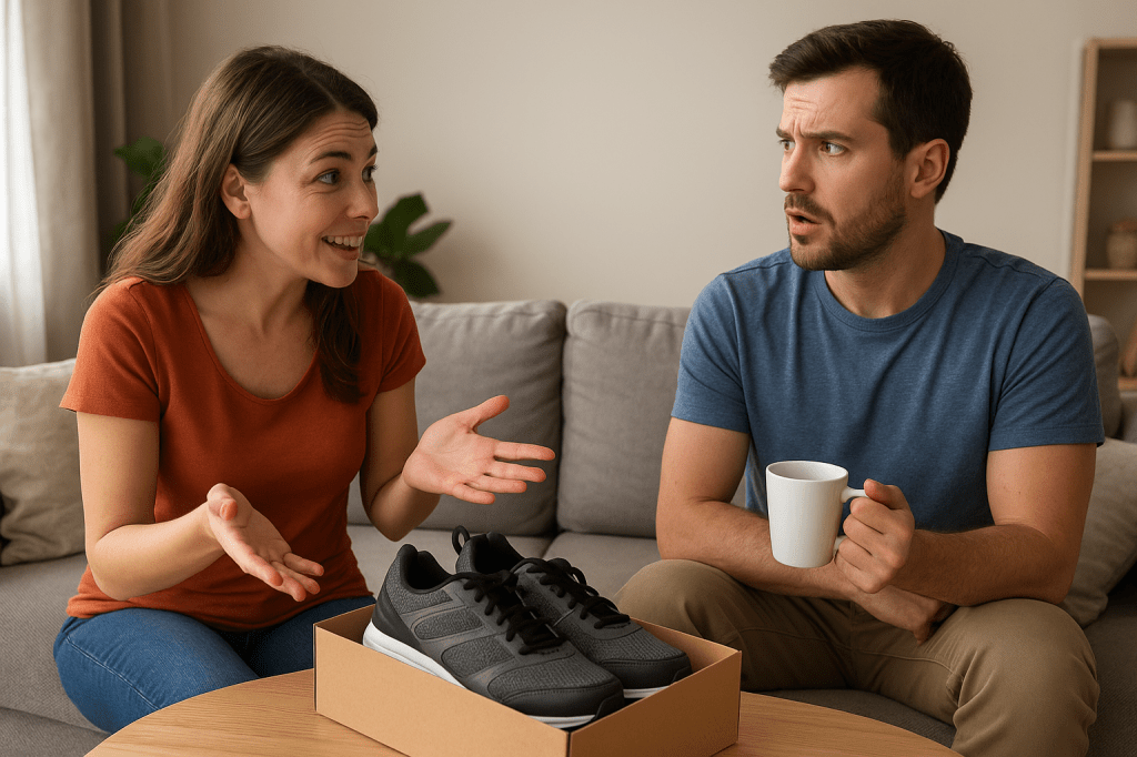 Never put new shoes on a table or bed, or misfortune will&nbsp;follow