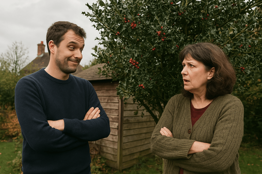 Never cut down a holly tree, or witches will enter your&nbsp;home