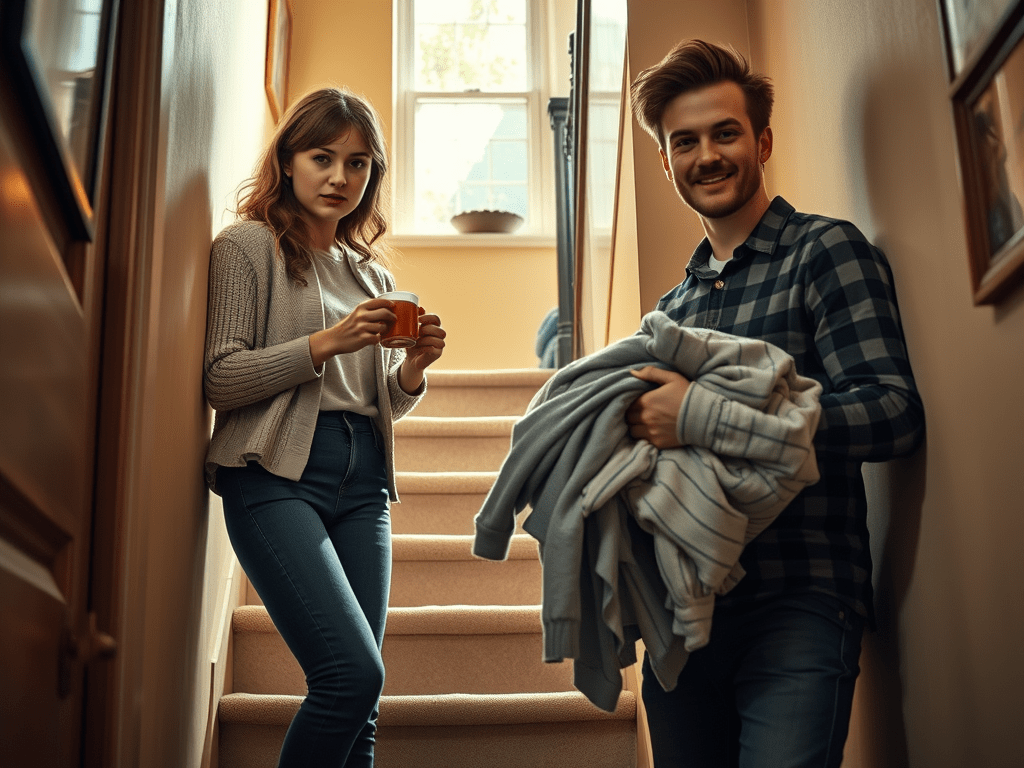 It is unlucky to pass someone on the&nbsp;stairs