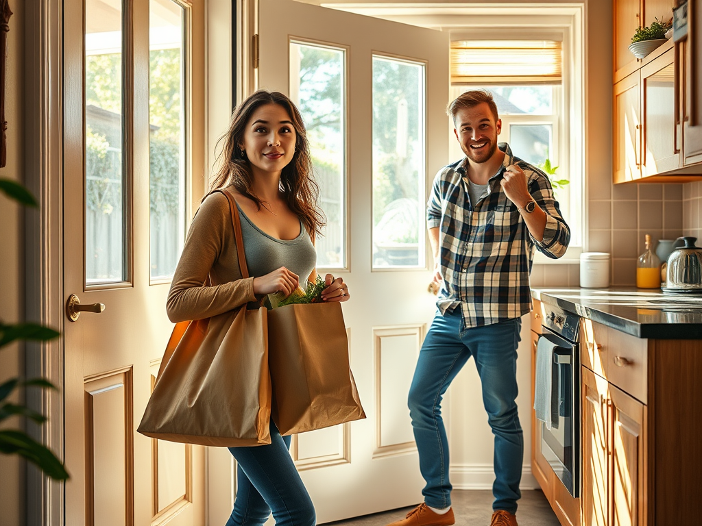 If someone comes in the front or back door, they must leave by the same&nbsp;door