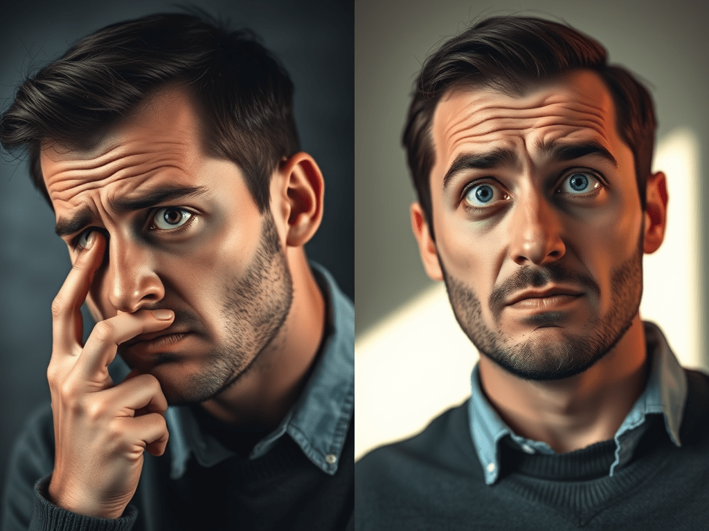 If your left eye twitches, something bad will happen; if the right eye twitches, something good will happen